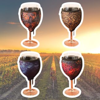 Neoprene Wine Glass Coolers