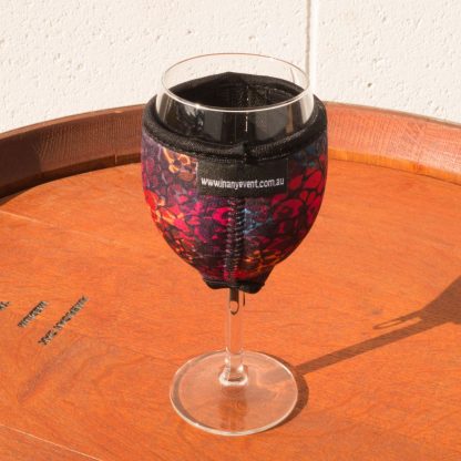 Neoprene Wine Glass Cooler - Multicolour