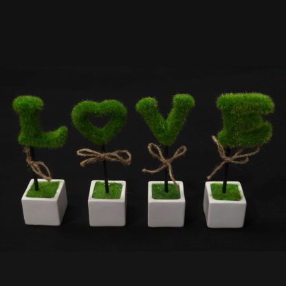 love topiary hedge