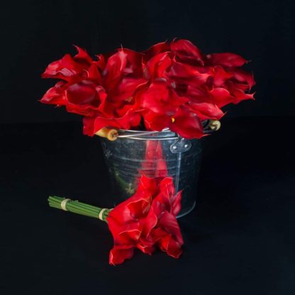 Red Artificial Calla Lily