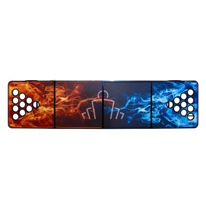 LED Beer Pong Table Fire - Folding Portable Beer Pong Party Game Gift