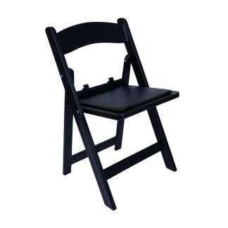 Child Size Americana Chair in black – mini foldable event chair made from durable UV-stabilised polypropylene, ideal for kids’ parties, weddings and indoor or outdoor use.