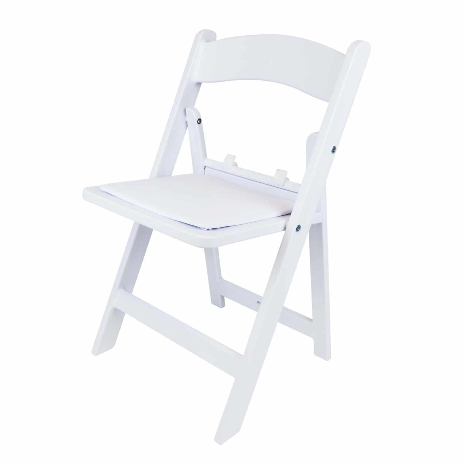 Americana Folding Chair, White Americana Chairs | In Any Event