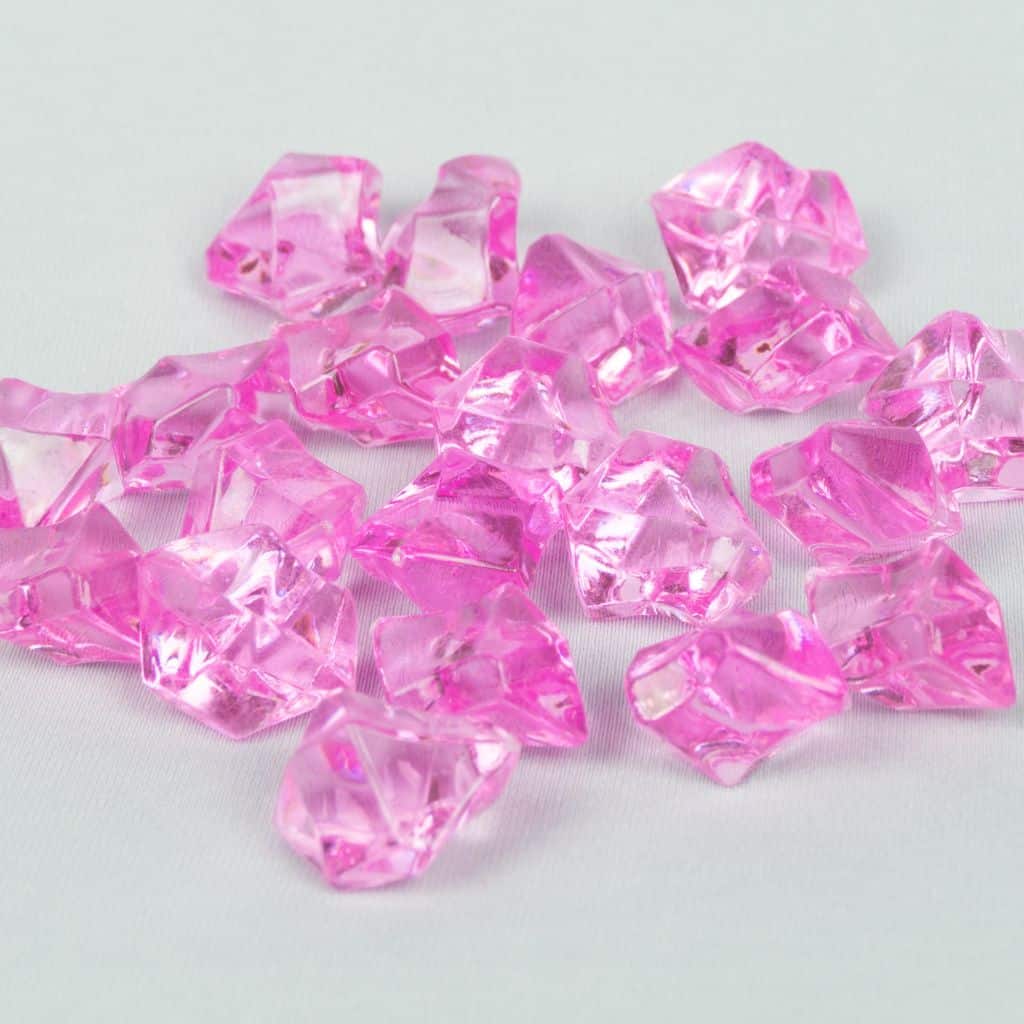 Acrylic Crystal Scatters 450g - Assorted Colours