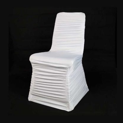 ruffled chair cover