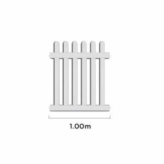 Event Picket Fencing Post - Small Panel