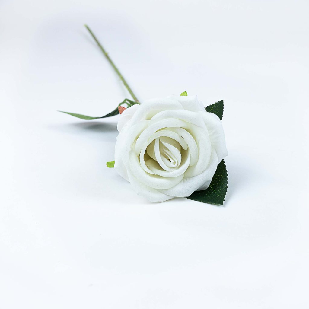 Artificial Rose Bud Stem 50cm Stunning Realistic Artificial Roses