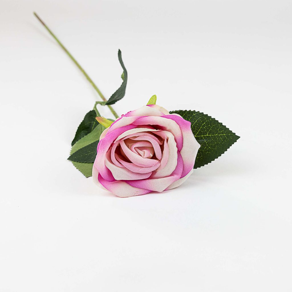 Artificial Rose Bud Stem 50cm Stunning Realistic Artificial Roses