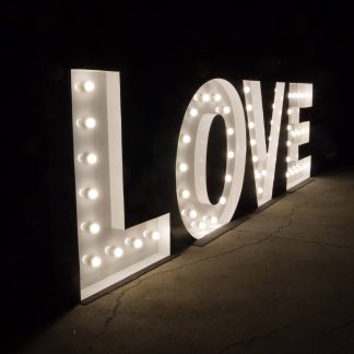 Light Up Marquee Letters and Numbers