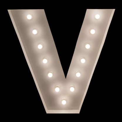 Light Up Letters - V