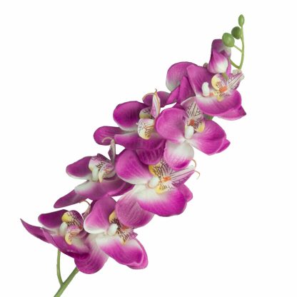 78cm Artificial Orchid Close - Purple