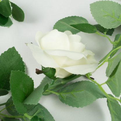 Artificial Rose Garland - Large Rose