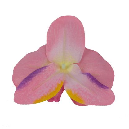 Artificial Orchid Flower Heads Bottom - Artificial Orchid Flowers Heads Bottom - Soft Pink