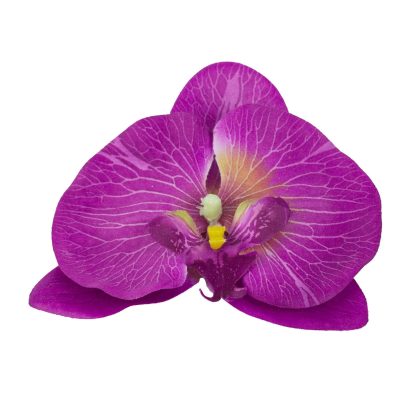 Artificial Orchid Flower Heads Top - Purple