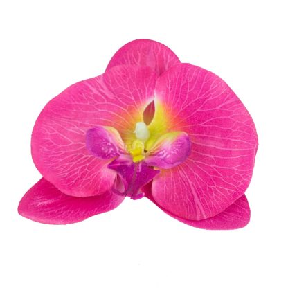 Artificial Orchid Flower Heads Bottom - Artificial Orchid Flowers Heads Top - Bright Pink