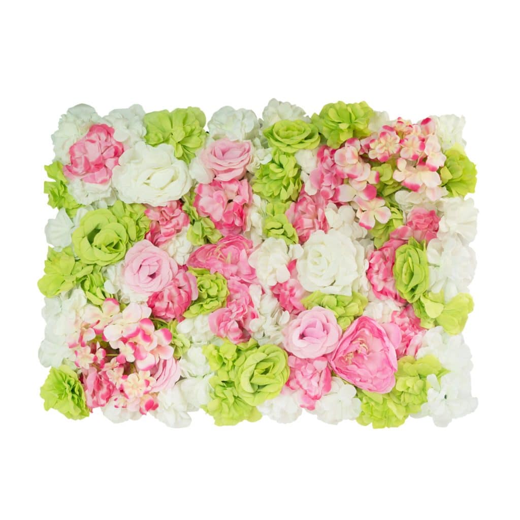 Mixed Pastel Flower Wall Panels Create Amazing Backdrops and Walls!
