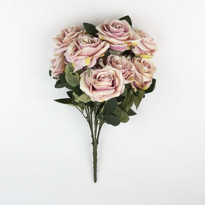 Artificial Rose Flowers Pink
