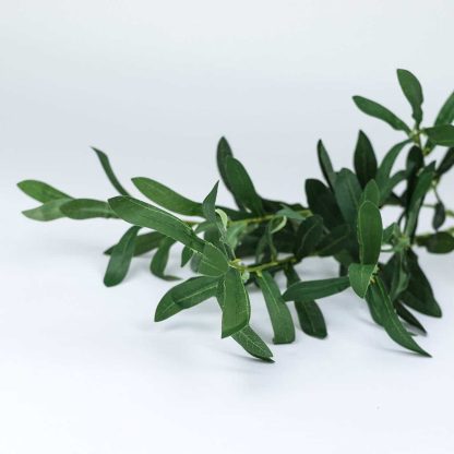 Artificial Olive Leaf Branch LF007