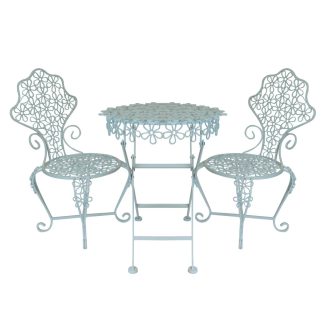 Ornate Chair and Table Set