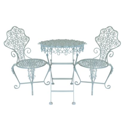 Ornate Chair and Table Set