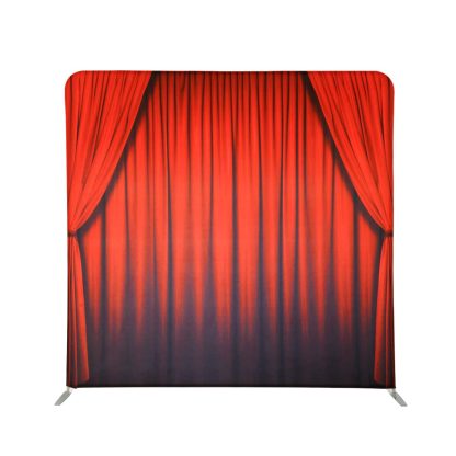 Backdrop Frame - Red Curtains BKDP-007