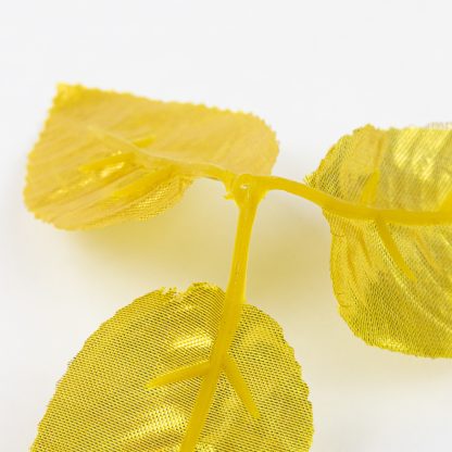 Artificial Leaf Inserts - Gold | Artifical Leaves and Greenery for floral flower arrangements