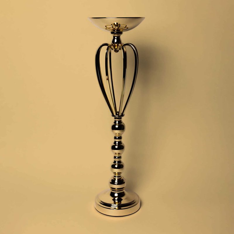 Ornate Gold Candle Holder