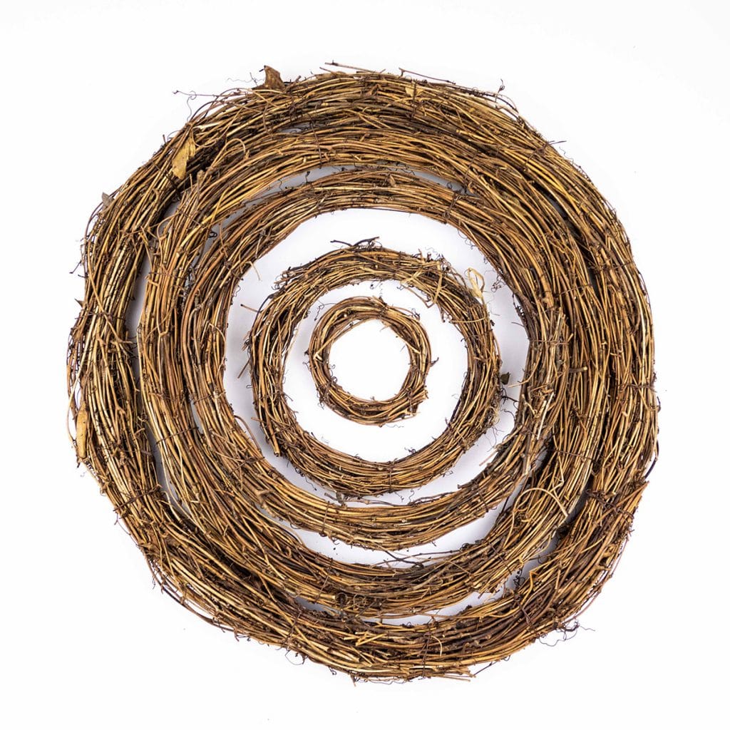 Rattan Round Wreath