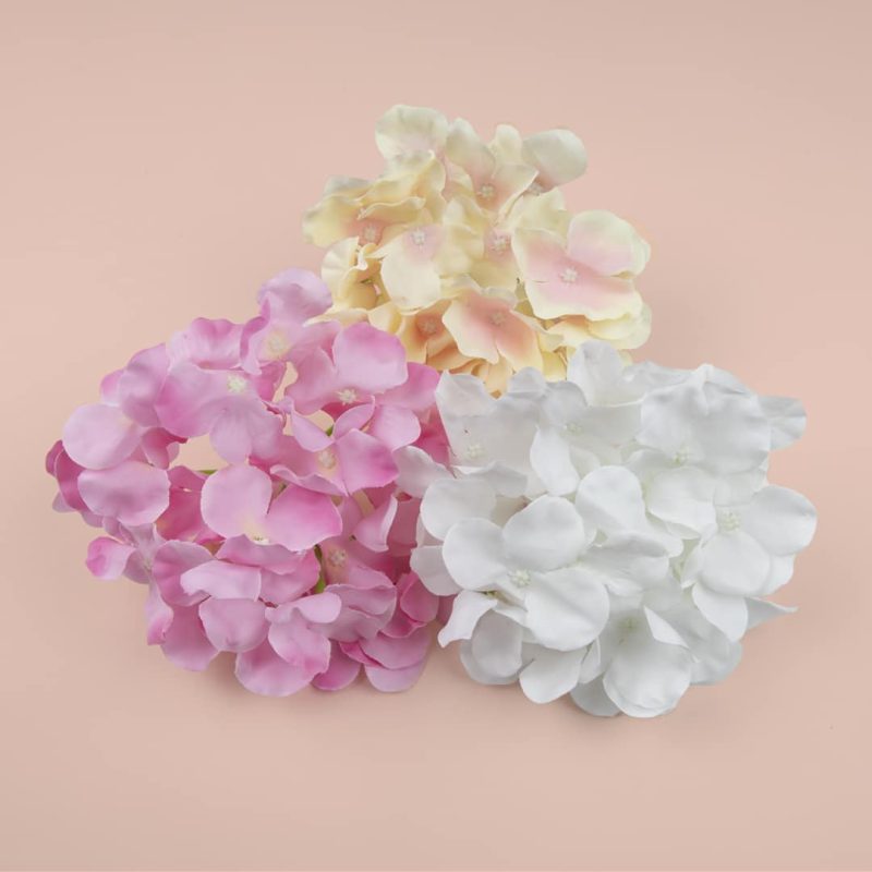 15cm Artificial Hydrangea Flower Heads