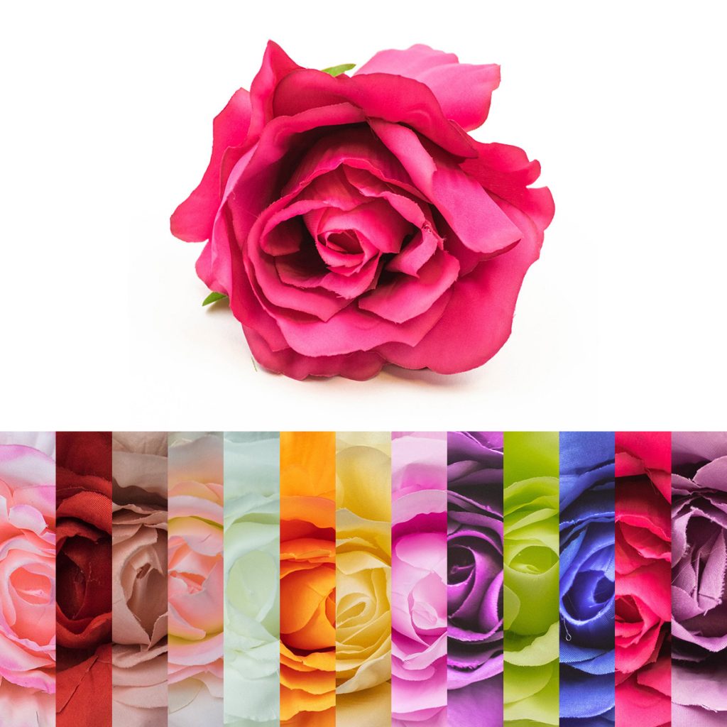 12cm Artificial Rose Heads