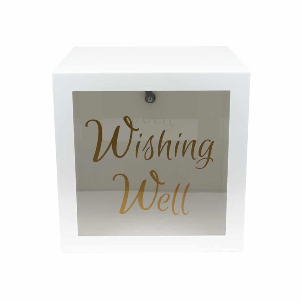 Acrylic Clear Wishing Well - Beautiful Clear Card Keepers!