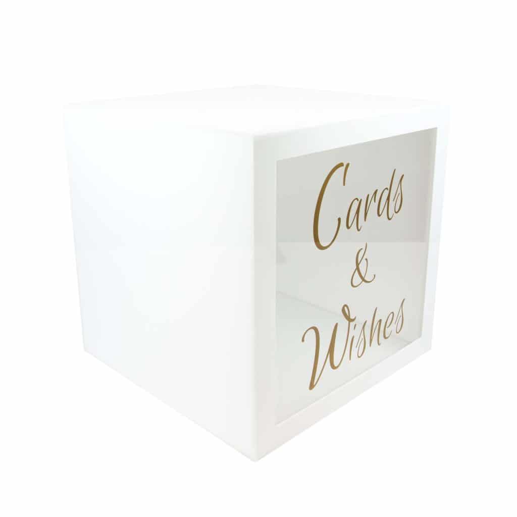 Acrylic Clear Wishing Well - Beautiful Clear Card Keepers!