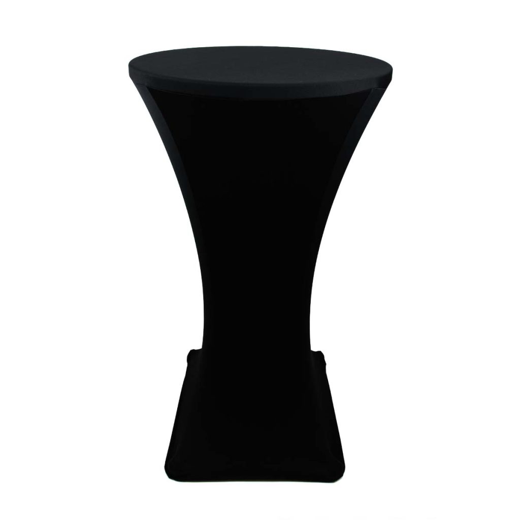 Bar Table Cover Spandex Round Easy To Fit And Machine Washable