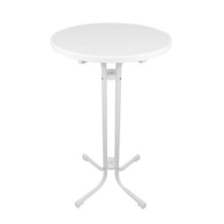 Folding Dry Bar Table White