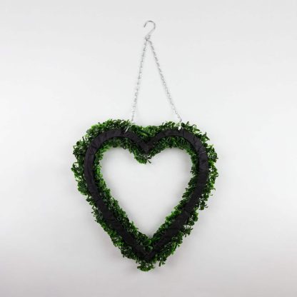 Boxwood Heart Wreath