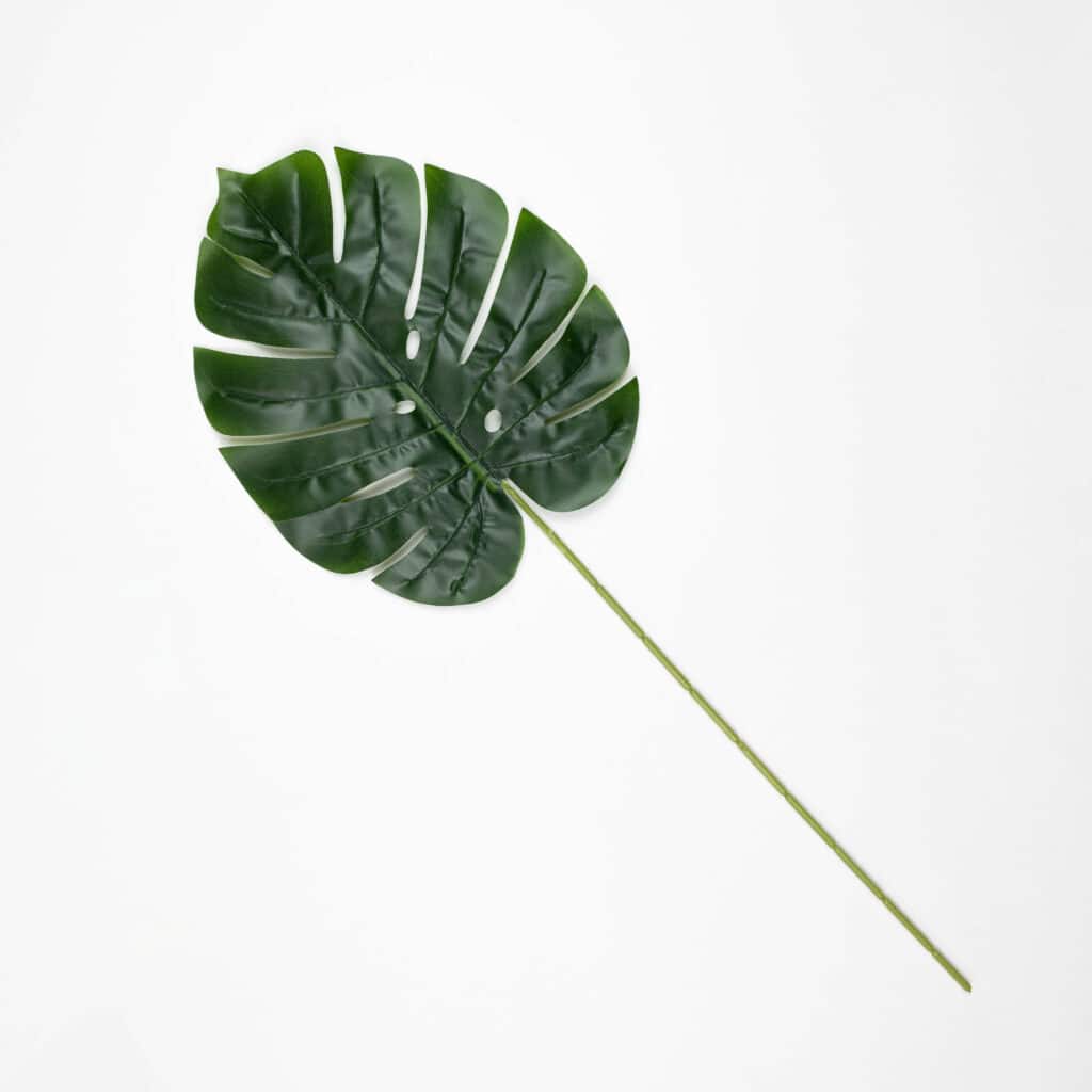 Artificial Monstera Leaf Realistic High Quality Tropical Greenery