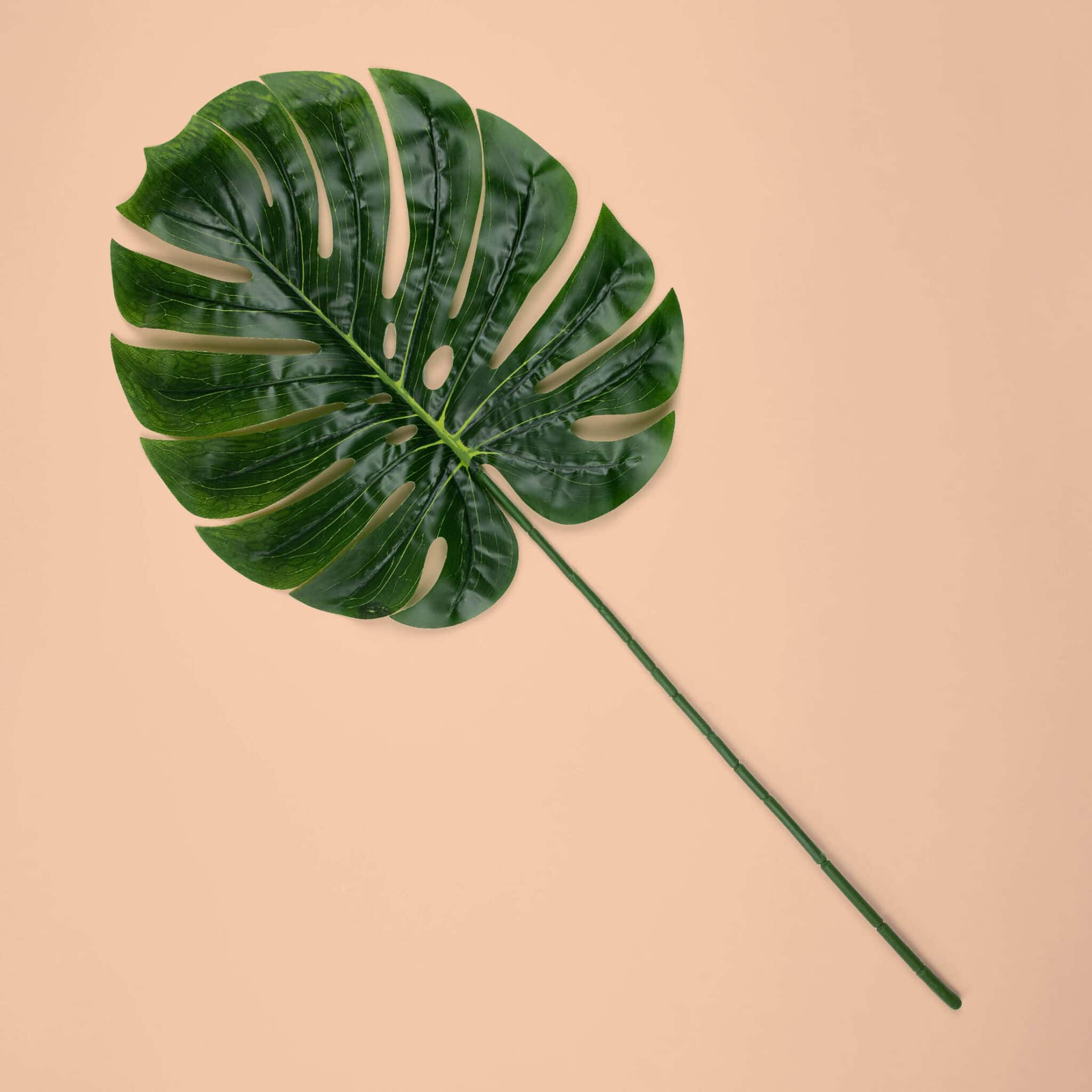 Artificial Monstera Leaf Realistic High Quality Tropical Greenery
