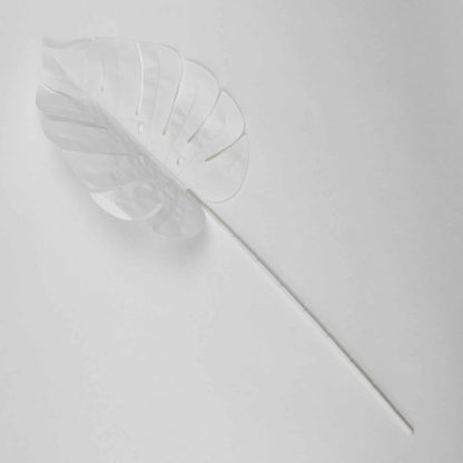 Artificial Coloured Monstera Leaf