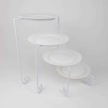 Cascading Cake Stand - White