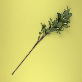 Artificial Greenery Branch With Flower Buds