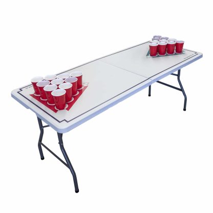 Beer Pong Folding Trestle Table - Classic