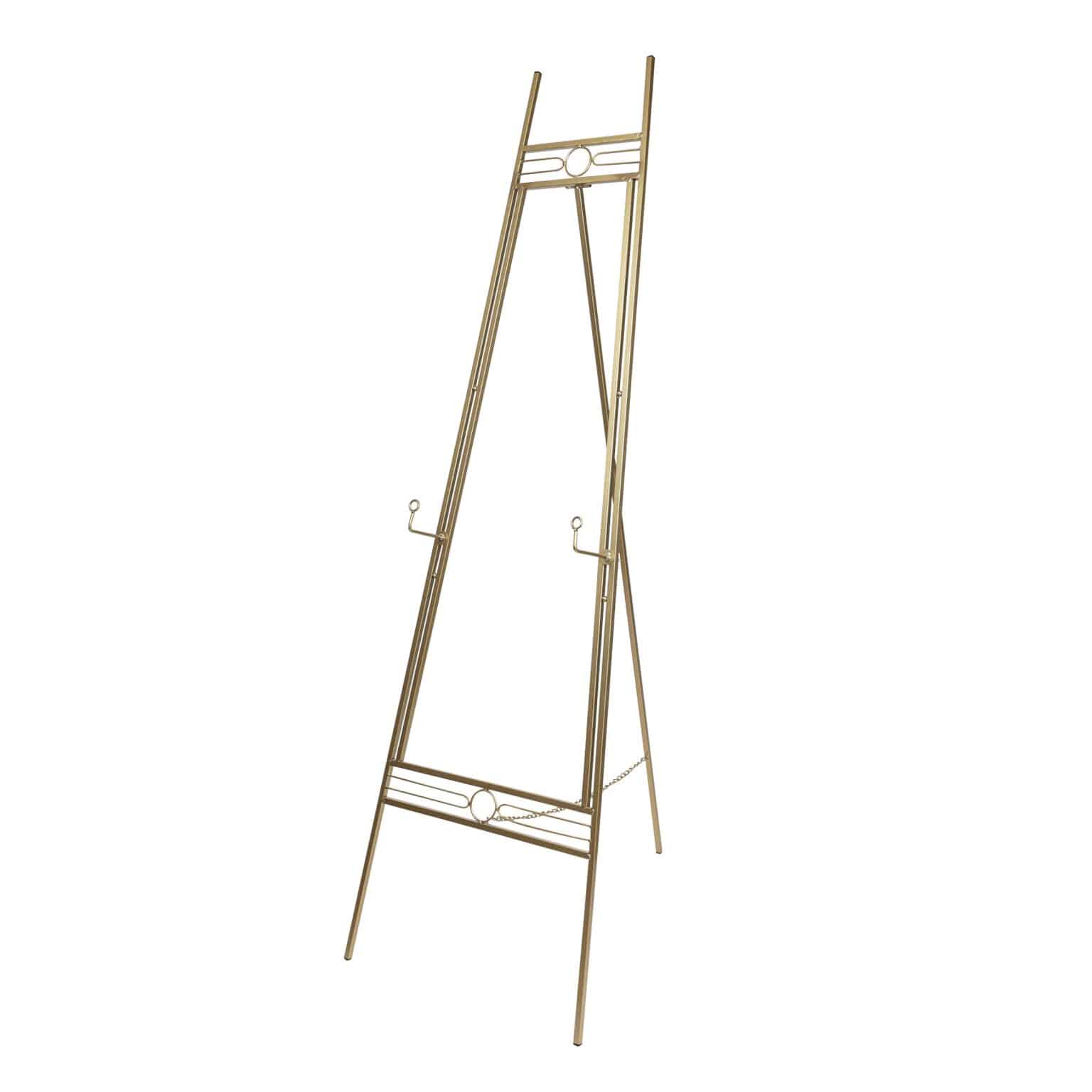 Art Deco Metal Easel Stand Wedding Easel Stand Or Sign Holder