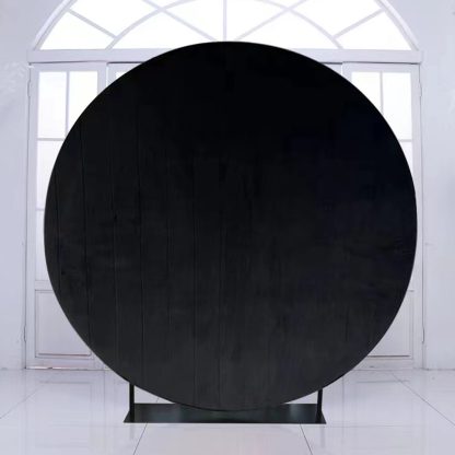Round Backdrop - Black