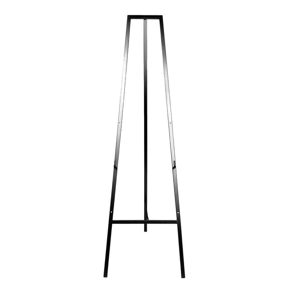 2 Pack Easel Stands Floor Easel Foldable Display Stand Height Adjustable Gold Easel Stand For Weddings Shops Exhibitions 40.95inch Height