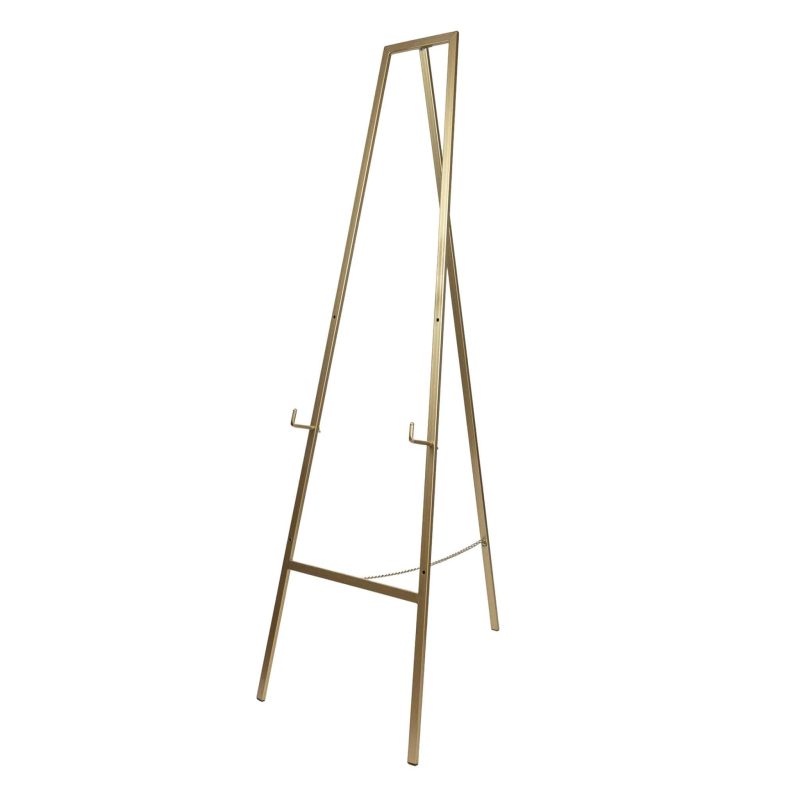 Metal Easel Stand 148cm - Various Colours - Gold