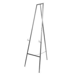 Metal Easel Stand 148cm - Various Colours - Silver