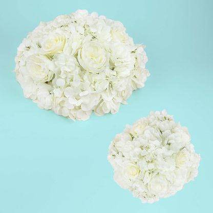 White Flower Ball - Menu