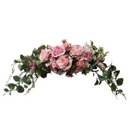 Artificial Flower Swag - 85cm Swag Pink