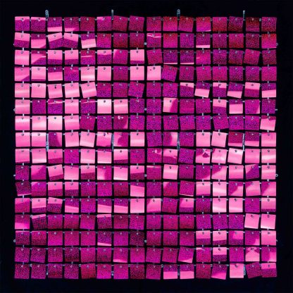 Shimmer Wall Backdrop Panels 35cm x Four Panels - Hot Pink