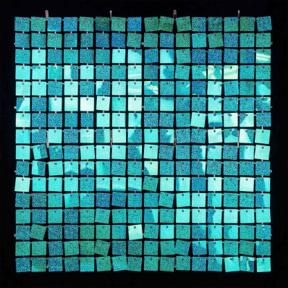 Shimmer Wall Backdrop Panels 35cm x Four Panels - Ocean Blue